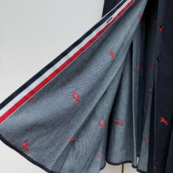 Thom Browne new denim sleeveless dress - Picture 4 of 7